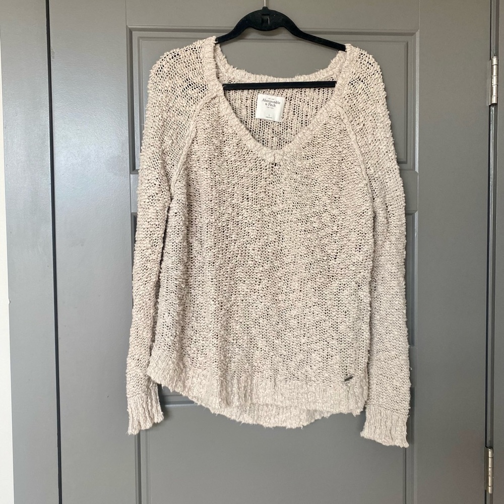 Oversized Tan Sweater